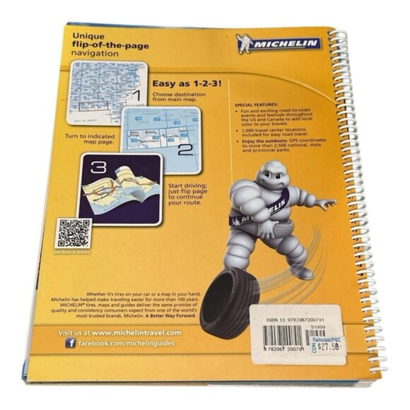 Michelin 2016 Road Atlas USA Canada Mexico - Picture 8 of 9